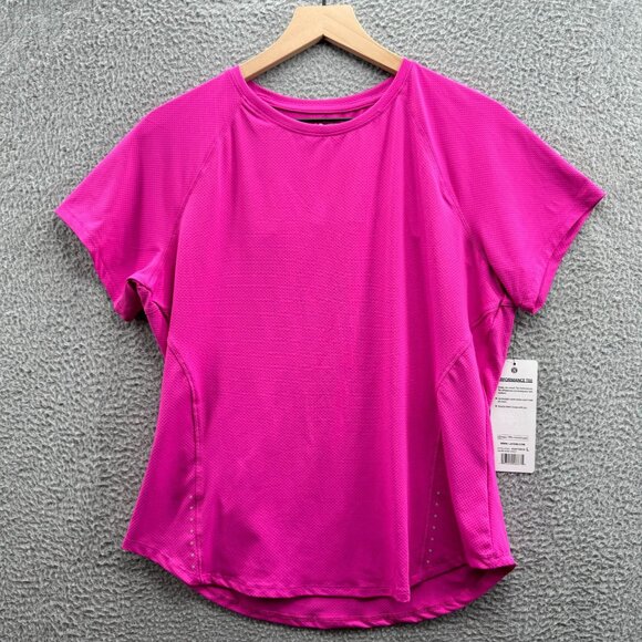 Layer 8 Performance Tee Rose Violet L - Picture 1 of 3